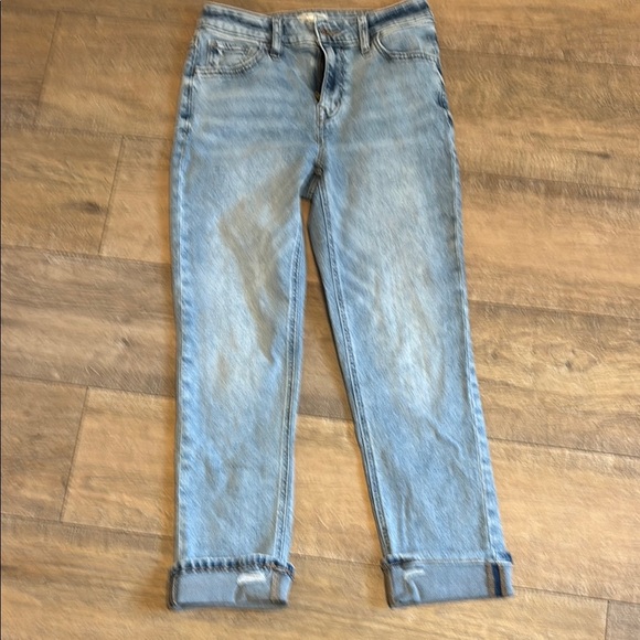 Maurices Denim - Maurices Blue Cropped Ankle Jeans Relaxed Fit